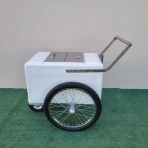 Small Size Popsicle Cart with Bicycle Tires