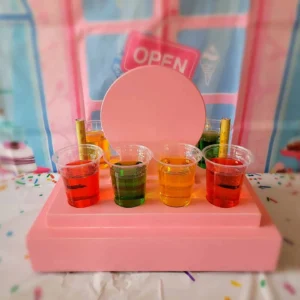 Ice Cream Tasting Flight Tray